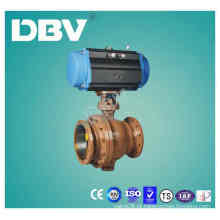 Pheumatic Wcb Casting Aço Metal Seated Ball Valve